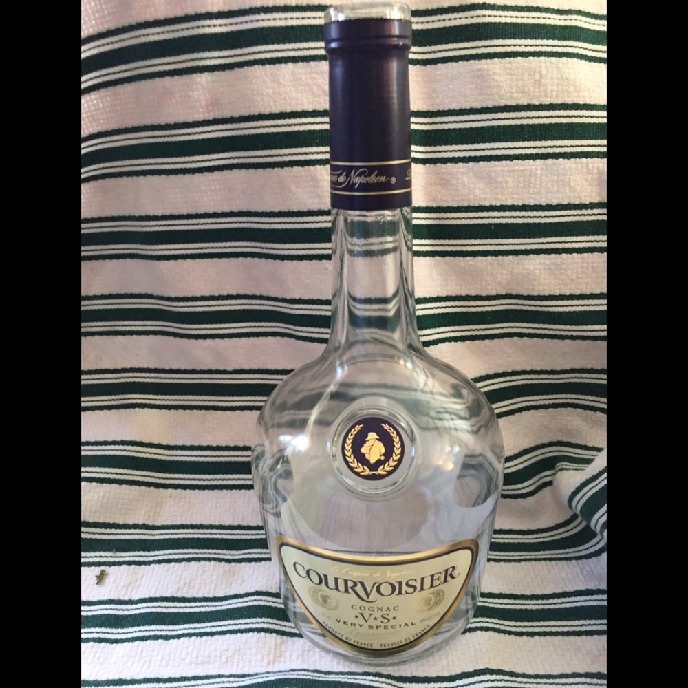 Empty Couvorsier bottle. Not original cork